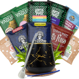 Σετ Yerba Mate: δείγματα 10x50γρ Καλαμπάς + Bombilla