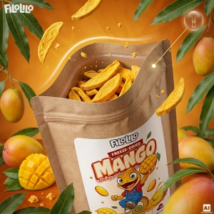 FiloLilo – Λυοφιλιωμένο μάνγκο (φέτες) 20 γρ.