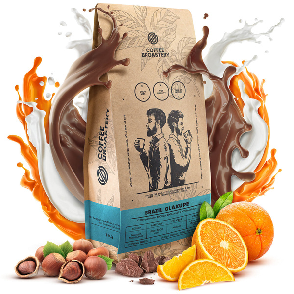 Bro Coffee Roastery - Καφές ολόκληρος Brazil Guaxupe Premium 1 κιλό