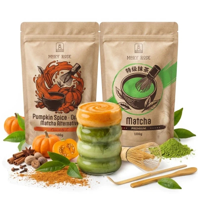 Mary Rose – Orange Matcha Alternative – Pumpkin Spiceυ (σε σκόνη) 100 γρ