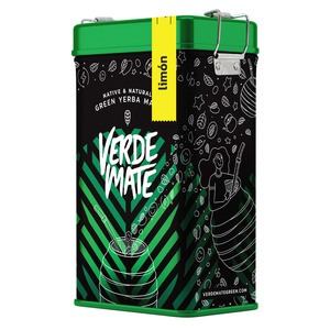 Yerbera – Μεταλλικό κουτί + Verde Mate Green Limón 0,5 κιλά