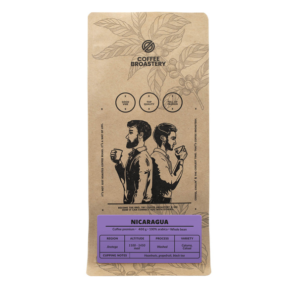 Bro Coffee Roastery - Καφές ολόκληρος Νικαράγουα Colibrí Azul Speciality 400g