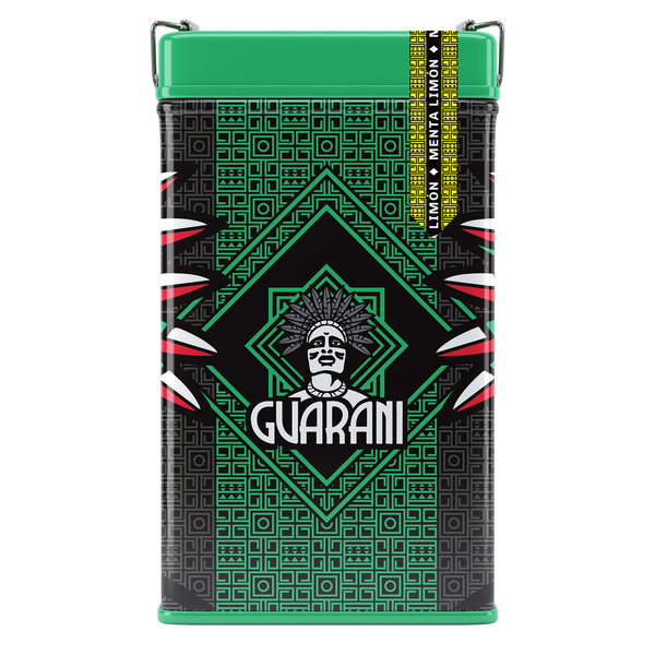 Yerbera – Μεταλλικό κουτί + Guarani Menta Limón 0,5 κιλά