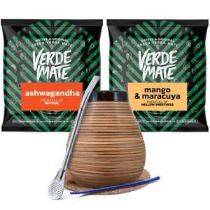 Yerba mate σετ Bombilla Calabash