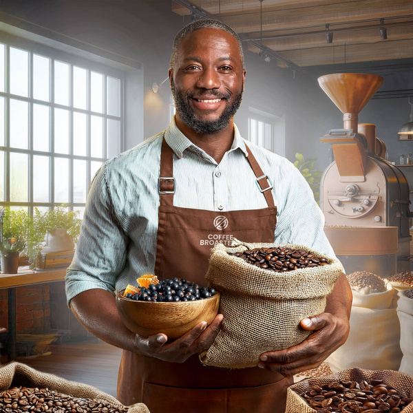 Bro Coffee Roastery - Καφές ολόκληρος Kenya Nyeri Speciality 400 γρ