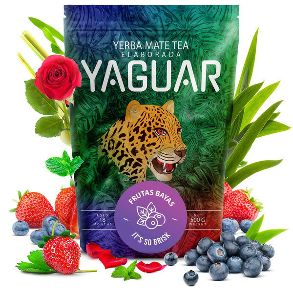 Σετ φρούτων Yerba Mate Yaguar 3x500g 1.5kg