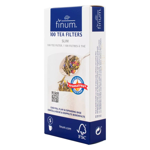 Χάρτινα φίλτρα τσαγιού - μέγεθος S (100 τεμάχια)