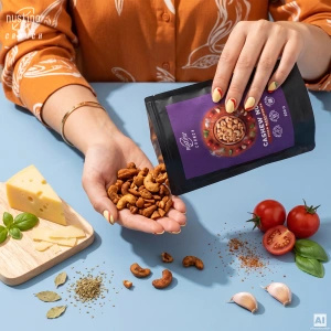 Nustino Crunch – καβουρδισμένα κάσιους – Pizza Margherita 200 γρ.
