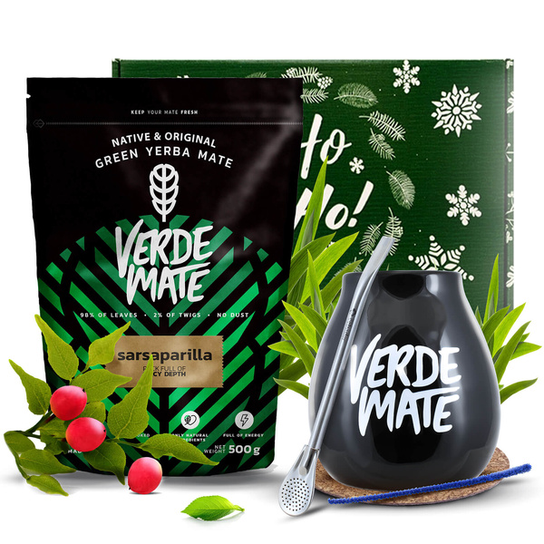 Σετ δώρου Yerba Mate Verde Mate Sarsaparilla 0,5kg