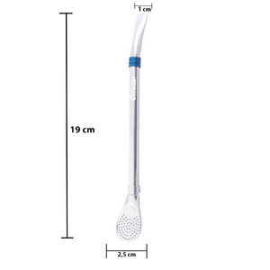 Bombilla Anillo μπλε