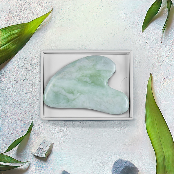 Πέτρα μασάζ Gua Sha - Jadeite