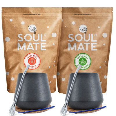 Yerba Soul Mate Ενέργεια για δύο σετ Bombilla