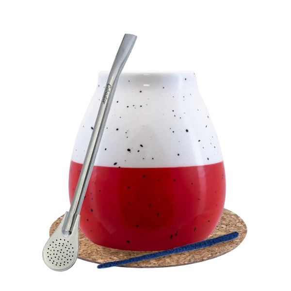 Σετ εκκίνησης Yerba Mate LARGE KALABASH bombilla