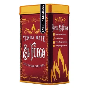 Yerbera – Μεταλλικό κουτί + El Fuego Energia Guarana 0,5 κιλά