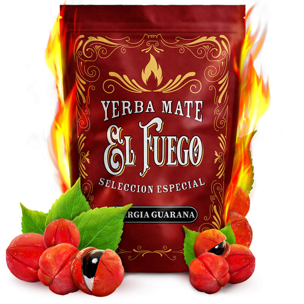 Σετ Yerba Mate Verde Mate El Fuego Energia 2x500g + αξεσουάρ