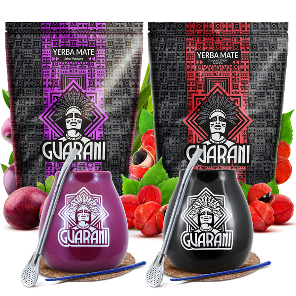 Σετ Yerba Mate Guarani Maracuya 500g + Guarani Energia 500g