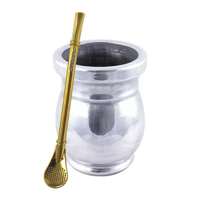 Κύπελλο Palo Santo Mate + Bombilla Gringo Gold