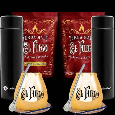 Σετ Yerba Mate για δύο + Θερμός
