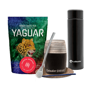 Σετ Yerba Yaguar Energia Gourd Drive Thermos 0,5kg