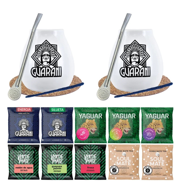 Μεγάλο διπλό σετ Yerba Mate Mix 10 x 50 g