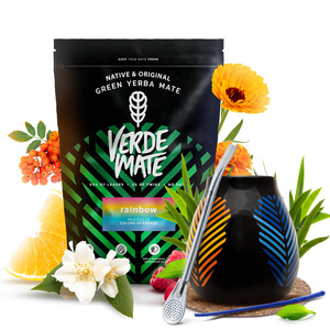 Σετ Yerba Mate Verde Mate 400γρ 0,4κιλά Καλαμπάς  + Bombilla