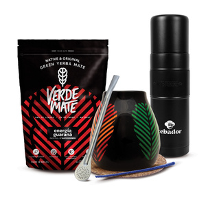 Σετ Yerba Mate Verde Mate 400γρ 0,4κιλά Yerbomos XL + Καλαμπάς  + Bombilla