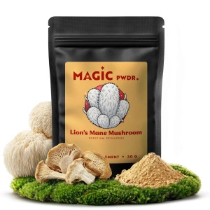 Magic Pwdr – Lion’s Mane – Μανιτάρι Χαίτη Λέοντος 30 γρ.
