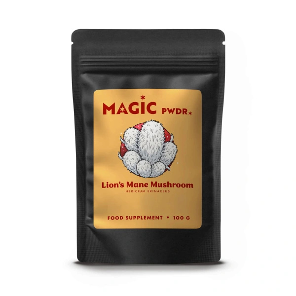 Magic Pwdr – Lion’s Mane – Μανιτάρι Χαίτη Λέοντος 100 γρ.