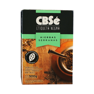 CBSé Etiqueta Negra – Hierbas Serranas 0,5 κιλό