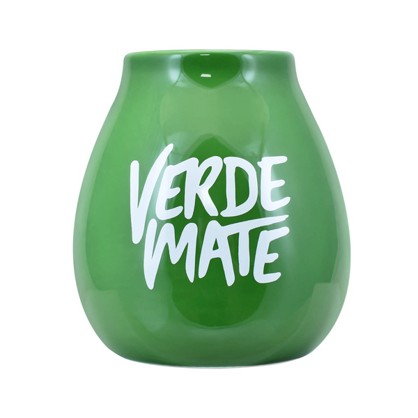 Κύπελλο Mate Κεραμικό πράσινο - Verde Mate - 350ml