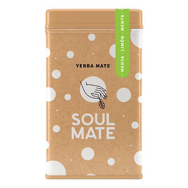 Yerbera – Μεταλλικό κουτί + Soul Mate Orgánica Menta Limon 0,5 κιλά