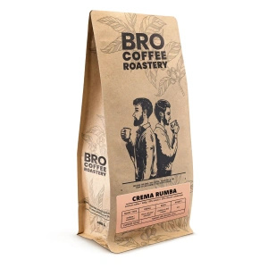 Bro Coffee Roastery – Καφές ολόκληρος Crema Rumba 400 γρ