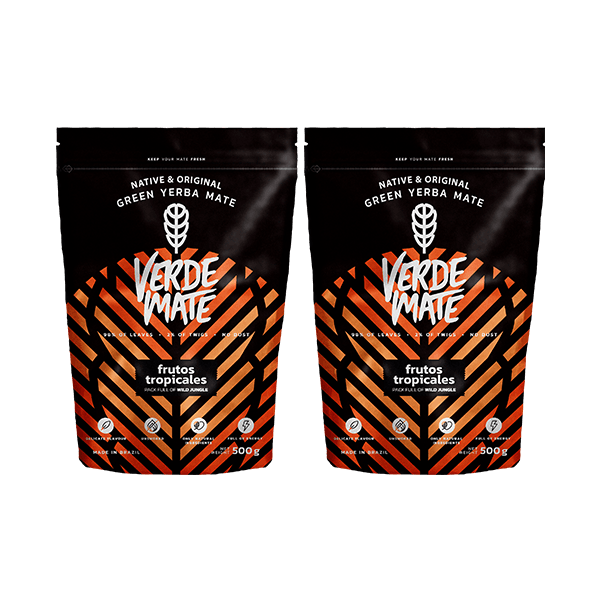 Yerba Verde Mate Green Frutos Τροπικά φρούτα 1kg