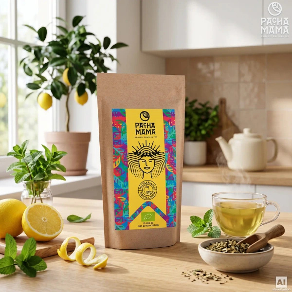 Guayusa Pachamama Menta Limon 250 γρ (βιολογικό)