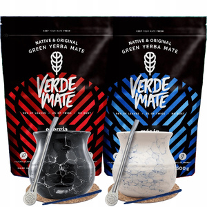 Σετ Yerba Mate για δύο άτομα Bombilla Matero 1000g