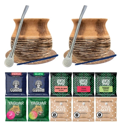 Σετ mate τσάι Mate Cup 10x50g