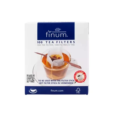 Χάρτινα φίλτρα τσαγιού (100 τεμάχια) με στικ