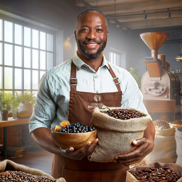 Bro Coffee Roastery - Καφές ολόκληρος Kenya Nyeri Speciality 400 γρ