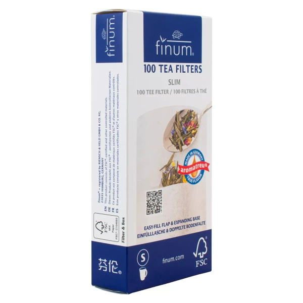 Χάρτινα φίλτρα τσαγιού - μέγεθος S (100 τεμάχια)