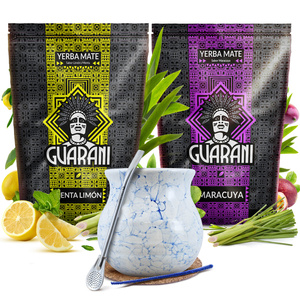 Σετ Yerba mate Guarani 2x500g κεραμικό calabash bombilla