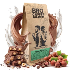 Bro Coffee Roastery – Καφές ολόκληρος Brazil Mogiana Premium 400 γρ