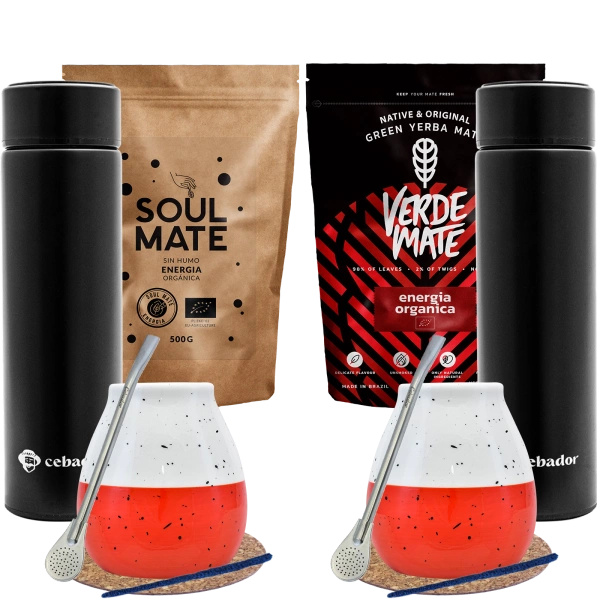 Σετ Yerba Mate για δύο + Θερμός