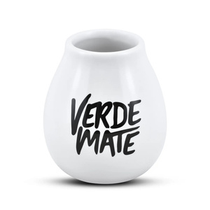 Κολοκύθα κεραμική λευκή - Verde Mate - 350ml