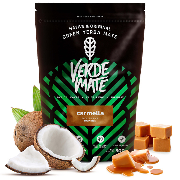 Σετ Yerba Mate Verde Mate 500γρ 0,5κιλά Καλαμπάς  + Bombilla