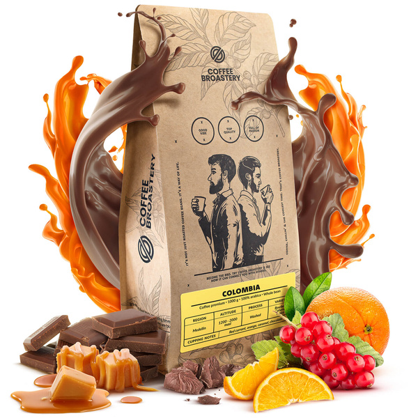 Bro Coffee Roastery - Καφές ολόκληρος Colombia Medellin Premium 1 κιλό
