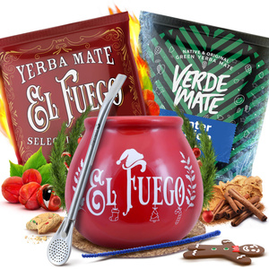 Σετ Yerba Mate 2x50g Calabash + Bombilla