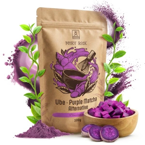 Mary Rose – Purple Matcha Alternative – Ube (σε σκόνη) 100 γρ