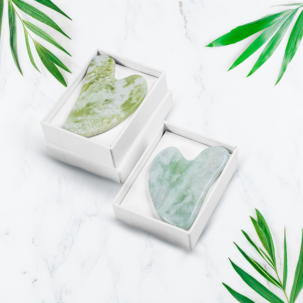 Πέτρα μασάζ Gua Sha - Jadeite