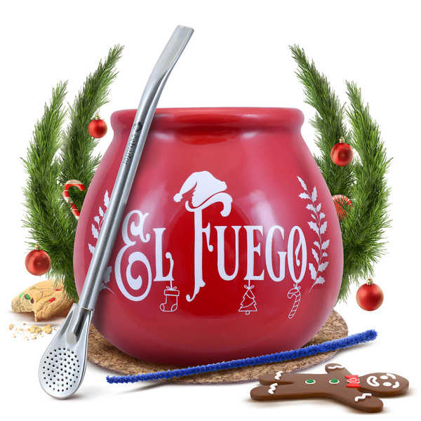 Σετ εκκίνησης Yerba Mate Calabash + Bombilla