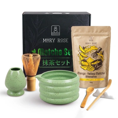 Σετ δώρου για την προετοιμασία Yellow Matcha